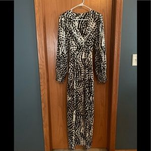 Long sleeve maxi dress